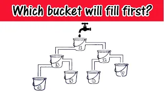 Which Bucket Wil Fill First | Number and Sequence Quiz