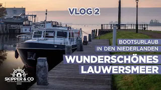 Urlaub auf dem Motorboot - Friesland (NL) im goldenen Herbst - VLOG 2