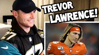 Rugby Player Reacts to TREVOR LAWRENCE 2020-2021 Clemson Tigers College Football Highlights!