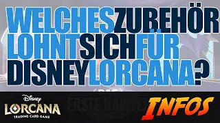 Welches Zubehör für Disney Lorcana gibt es und was lohnt sich?