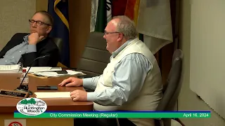 City Commission Meeting (Regular) 4-16-2024