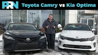 2018 Toyota Camry XSE vs 2018 Kia Optima SXL Turbo