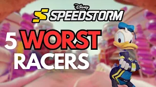 Top 5 WORST Racers In Disney Speedstorm (Season 7)