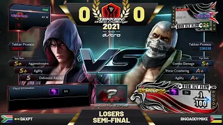DaXpt (Jin) vs. BigDaddyMike (Bryan) - TOC 2021 South Africa Masters: Losers Semi-Finals