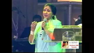 Aaiye Meherbaan Live in  Concert Asha Bhosle