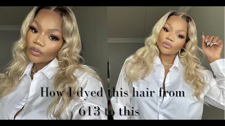 ATINA HAIR : BLEACHED AND DYED MY HAIR // SOUTH AFRICAN YOUTUBER