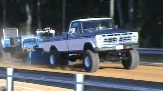 1976 Ford BIG BAD 460 4 speed truck pulling