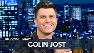 Colin Jost's Son and Michael Che Share the Same Favorite Word | The Tonight Show