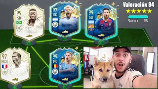 194 RÉCORD MUNDIAL en FUT DRAFT y ENFADO a MI PERRO al CONSEGUIRLO