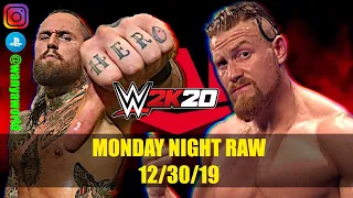 WWE 2K20 ALEISTER  BLACK VS BUDDY MURPHY 12/30/19