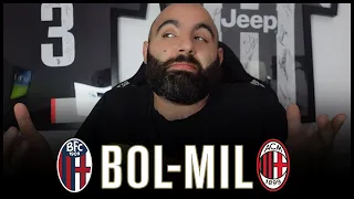 QUESTI I 3 PUNTI A CASA LI RIPORTANO SEMPRE || BOLOGNA MILAN 2-4