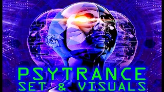 PSYTRANCE Mix (#30)   Psy Trance set & VISUALS