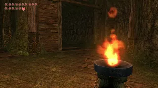 twilight princess ambience - cave and crackling fire