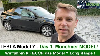 Das Tesla MODEL Y - Wir haben es bereits ! Das 1. Münchener Model Y ging an ELON TV!!! Auf geht's!!!