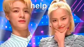 clc yeeun and nct jeno's iconic friendship