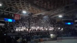 HC KOMETA BRNO x HC Vítkovice Ridera: Pozápasové choreo | 22.12.2016