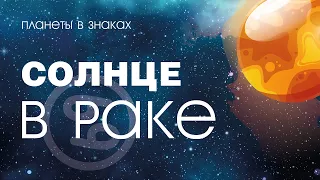 Солнце в Раке