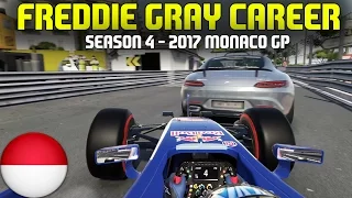 F1 2017 MONACO GRAND PRIX | FREDDIE GRAY CAREER (S4 E6) - QUICKEST DOUBLE DNF!!