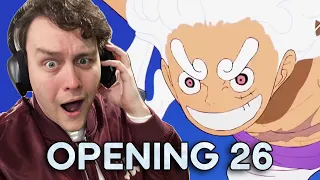 ONE PIECE OPENING 26 REACTION! BEST ONE PIECE OPENING SINCE THE TIMESKIP?! - RogersBase Reacts