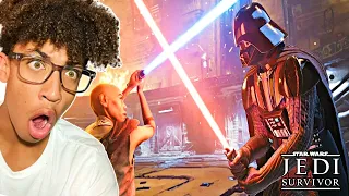 Darth Vader Boss Fight & Cere Death Scene Reaction - Star Wars Jedi Survivor PS5