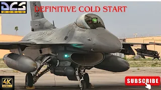 DCS World F-16C Definitive Realistic Cold Start Procedure