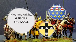 Mounted Knights & Nobles . SHOWCASE