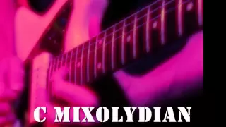 C Mixolydian Guitar Backing Track
