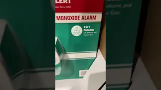 "CARBON MONOXIDE ALARM" on SALE in Costco (Exp. 02/28/24) #costco