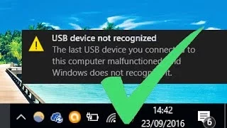 The last USB device you connected to this computer malfunctioned and windows does not recognize it!!