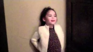 Olvia sings Oh Holy Night 4 years old