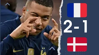 France vs Denmark 2-1 ][ Fifa World Cup 2022 Qatar ][ All Goals & Highlights ]