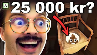 Hvor mye tror du en DO-stol koster?! 💸🚽 (Victor og Chris gjetter prisen!)