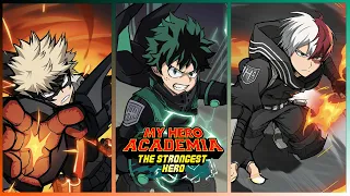 WHM Deku, Bakugo and Todoroki in My Hero Academia The Strongest Hero