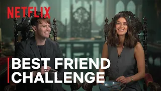 Anya Chalotra and Joey Batey Take The Best Friend Challenge | The Witcher | Netflix