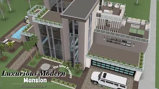 LUXURIOUS MODERN MANSION | The Sims Freeplay | House Tour | Floor Plans | Simspirational Designs