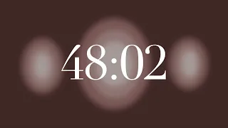 1-Hour Chocolate Brown Aura Study Timer - Deep Focus Session 🤎🍫