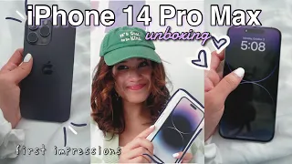 iPhone 14 Pro Max UNBOXING in Deep Purple + First Impressions