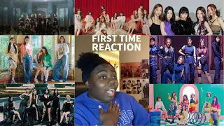 GIRL GROUP REACTIONS ROUND 2 PT 1|| LOONA, (G)I-DLE, LE SSERAFIM, NEW JEANS, PIXY, WEEEKLY & IZ*ONE