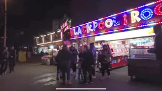 Friday Night on Blackpool Prom: Glasgow Weekend