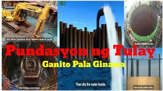 Ganito Pala Ginagawa Ang Pundasyun ng Tulay sa Dagat