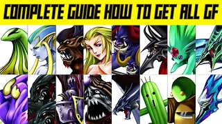 HOW TO GET ALL GUARDIAN FORCE (GF) FINAL FANTASY VIII REMASTERED BEFORE REGRET「FF8」