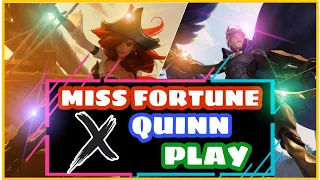 Miss Fortune Quinn Deck Play | Attack 3 Times In One Round! | SSS Tier Deck LoR