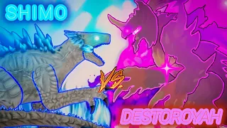 Shimo VS Destoroyah | Animation