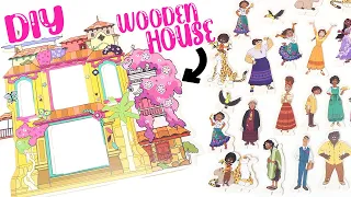 Disney Encanto DIY Madrigal House with Mirabel, Isabela, Luisa, Delores, Bruno, Alma Dolls