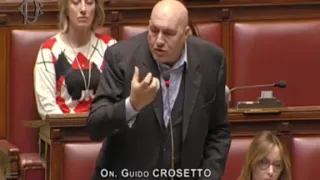In diretta dalla Camera Secondo intervento di Guido Crosetto su modifiche all'art. 71 della Cost.