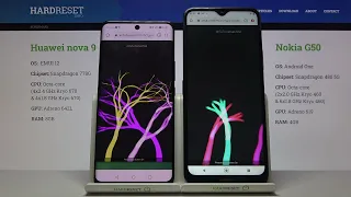 Huawei nova 9 vs Nokia G50 Antutu Test | Which phone is better in Antutu Test