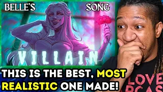 Lydia the Bard - BELLE'S VILLAIN SONG | Animatic | Tale as Old as Time (REACTION)