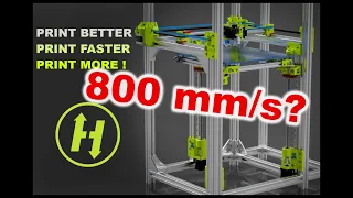 Printing at 800 mm/s on a FDM CoreXY - Can the HevORT do it?