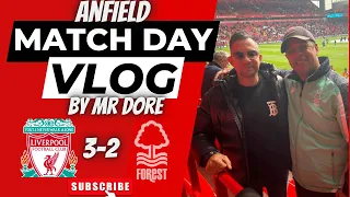 BRAVE RED SUFFER FROM JOTA & SALAH | LIVERPOOL 3-2 NOTTINGHAM FOREST | MATCH DAY VLOG