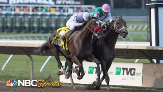 Haskell Stakes 2021 ends in jockey fall, disqualification (FULL RACE) | NBC Sports